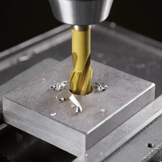 Svasatori piani DIN 373 HSS-TiN con guida fissa - Ruko